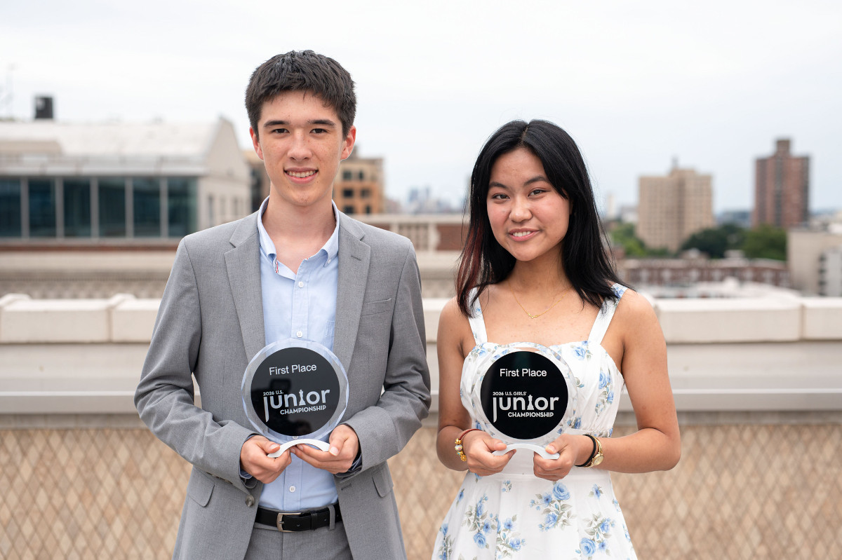 Woodward and Tang retain US junior titles with convincing performances