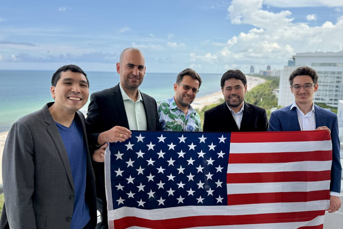Estados Unidos supera a Uzbekistán en match de rápidas y blitz en Miami
