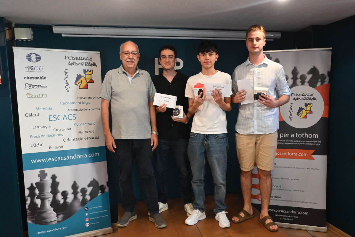 MI argentino de 15 años Francisco Fiorito se impone en Andorra